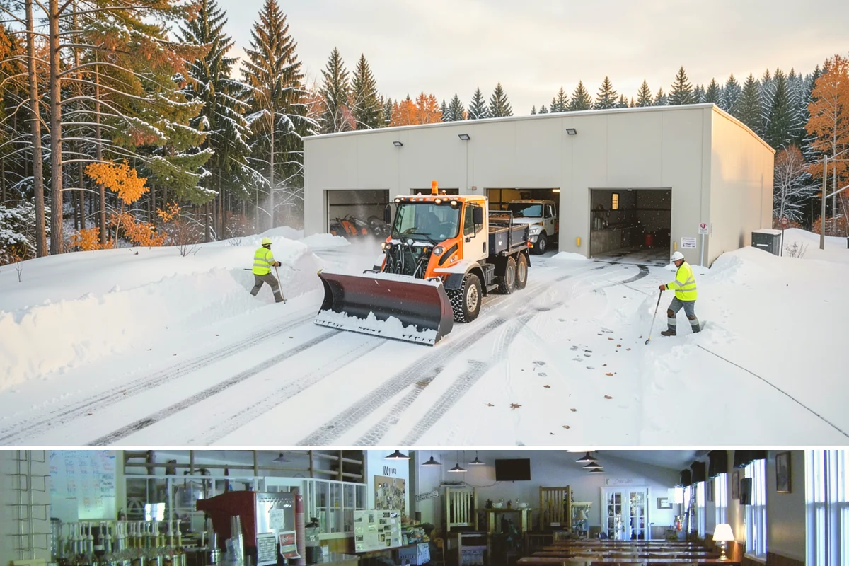 Bank Deicing in Black Diamond, King County, WA - Coverage runs through winter, with pre-open readiness on the freezing-rain mornings that glaze exposed ATM and drive-through...