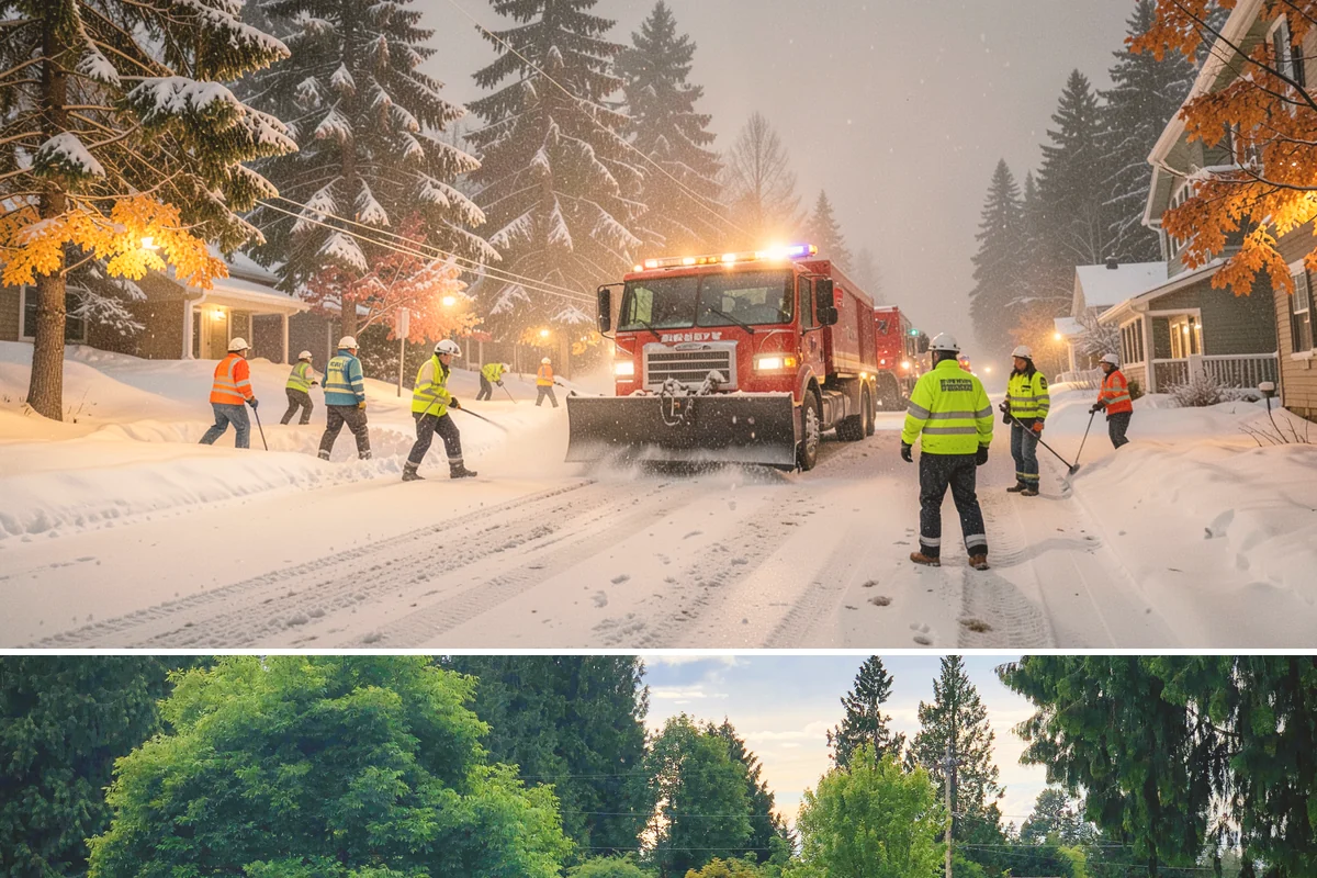 Bank Deicing in Bonney Lake, Pierce County, WA - Coverage runs through winter, with pre-open readiness on the freezing-rain mornings that glaze exposed ATM and drive-through...