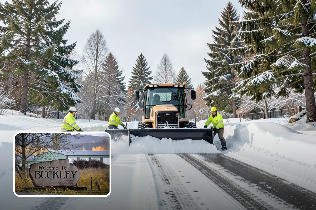 Bank Deicing in Buckley, Pierce County, WA - Keeps customers safe at entrances and walk-up ATMs