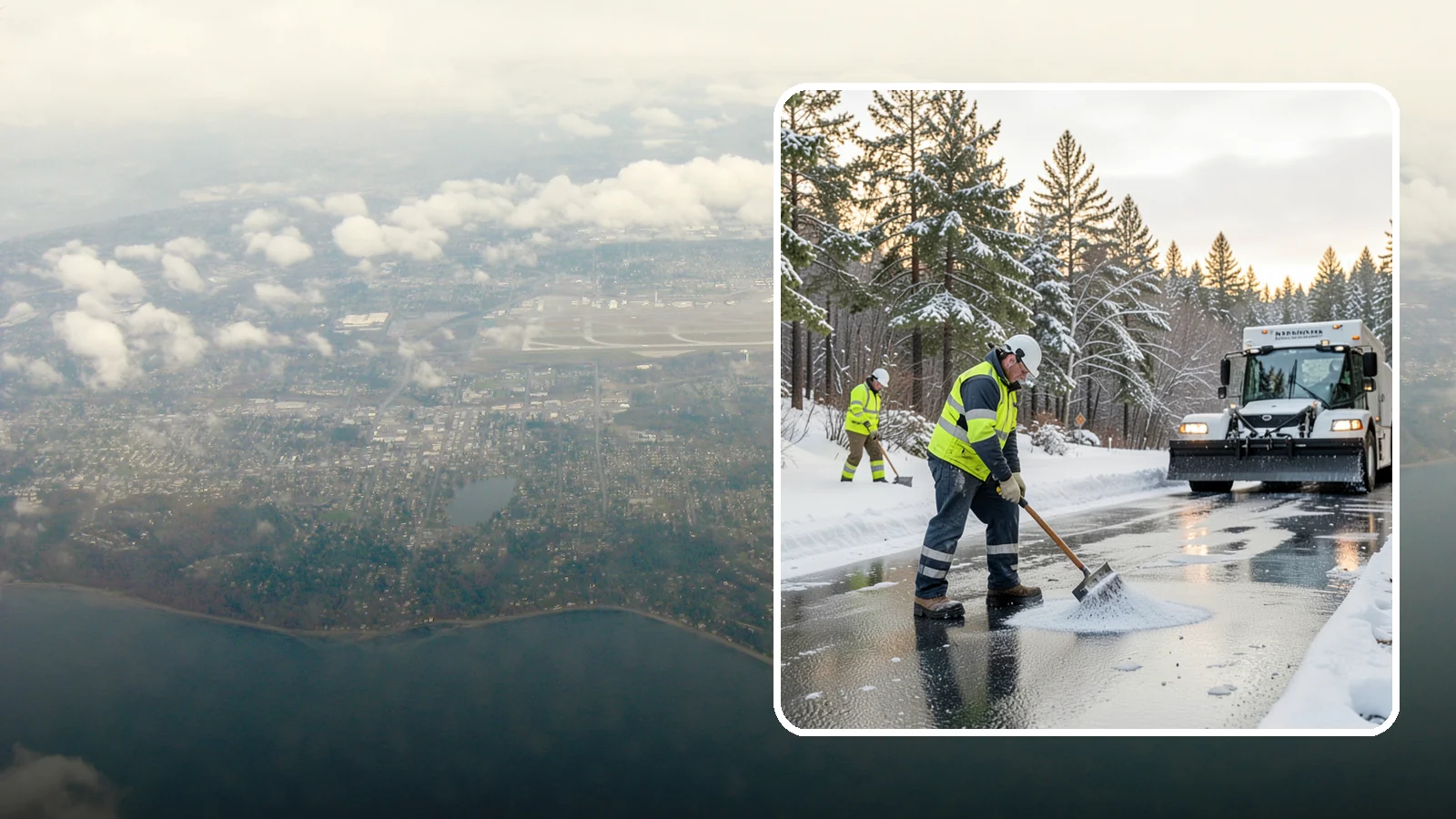 Bank Deicing in Burien, King County, WA - Deicing for banks and credit unions, keeping entrances, ATM approaches, and drive-through lanes safe for customers during a...