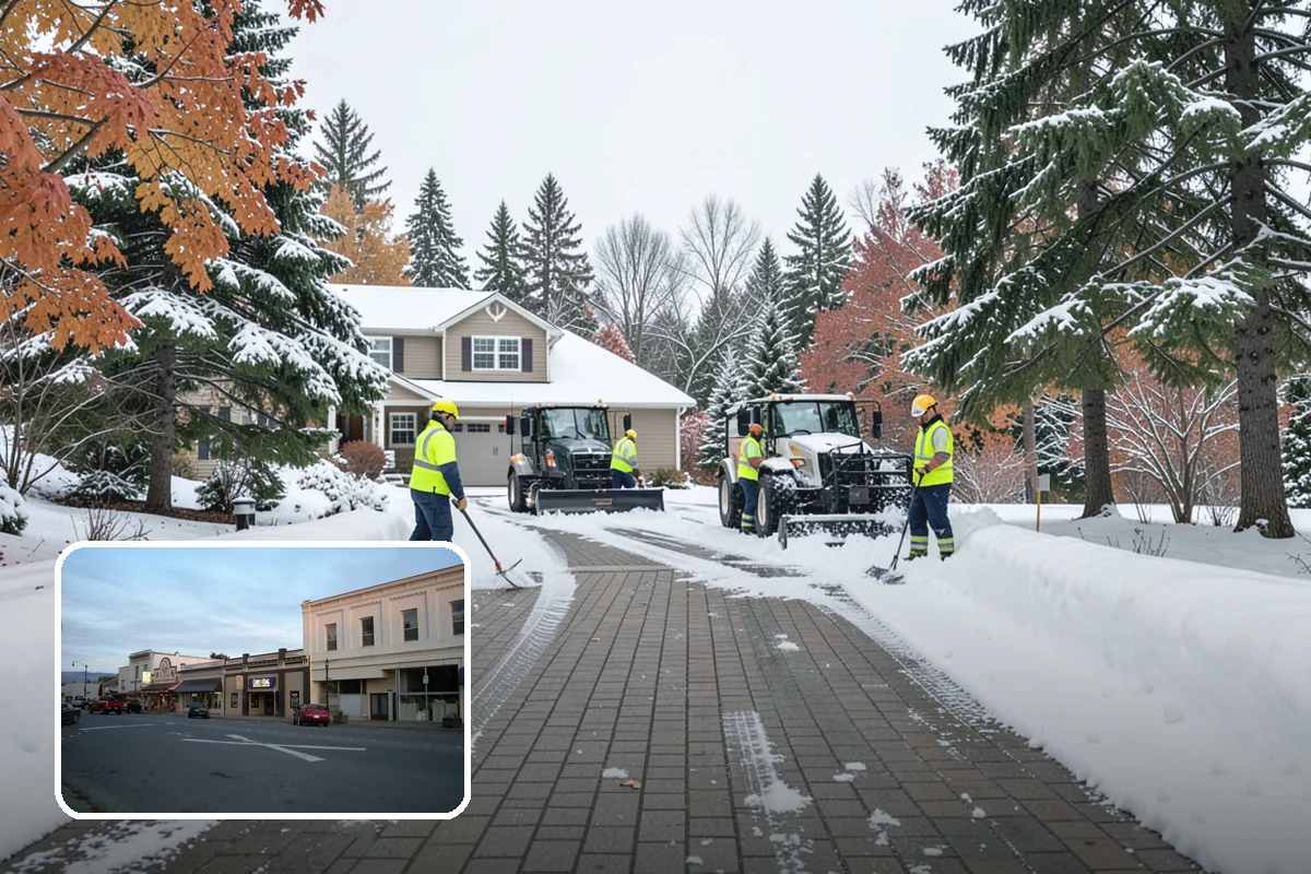 Bank Deicing in Burlington, Skagit County, WA - Keeps customers safe at entrances and walk-up ATMs