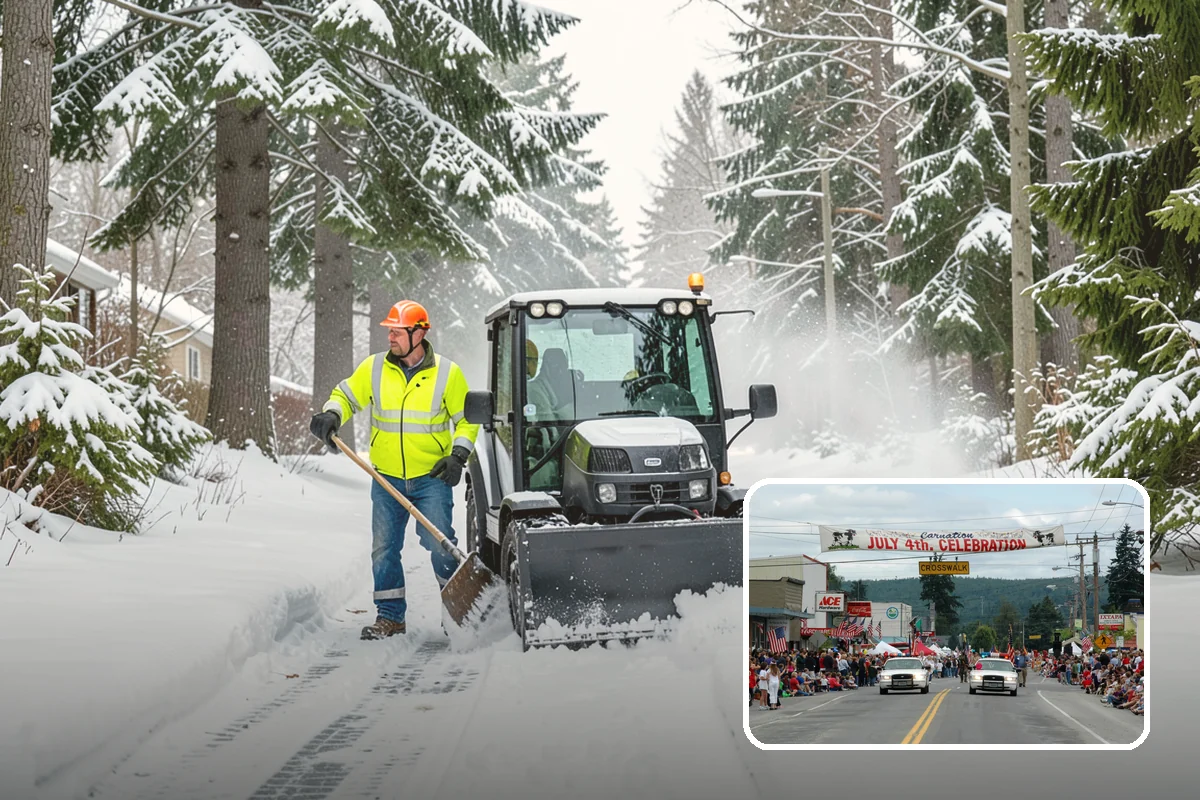 Bank Deicing in Carnation, King County, WA - Keeps customers safe at entrances and walk-up ATMs