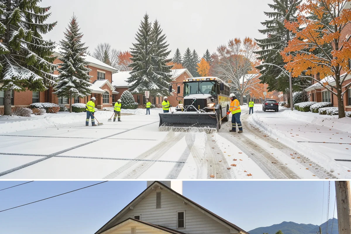 Bank Deicing in Concrete, Skagit County, WA - Coverage runs through winter, with pre-open readiness on the freezing-rain mornings that glaze exposed ATM and drive-through...