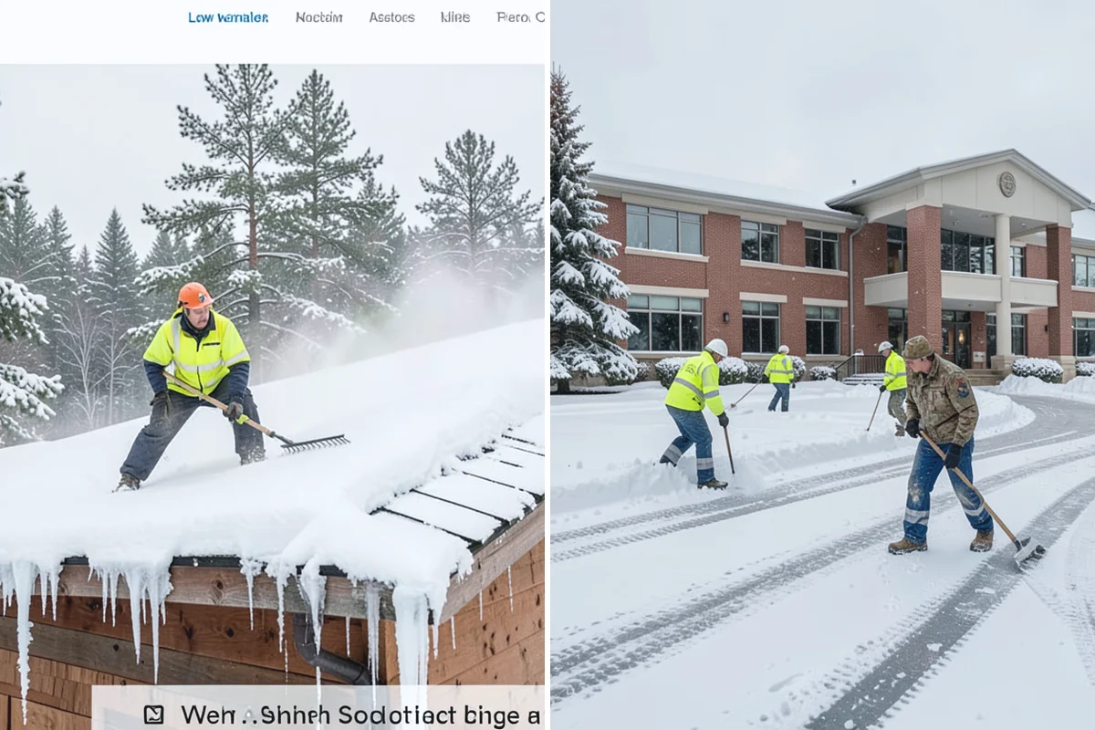 Bank Deicing in Darrington, Snohomish County, WA - Map the entrance, ATM apron, and drive-through lanes