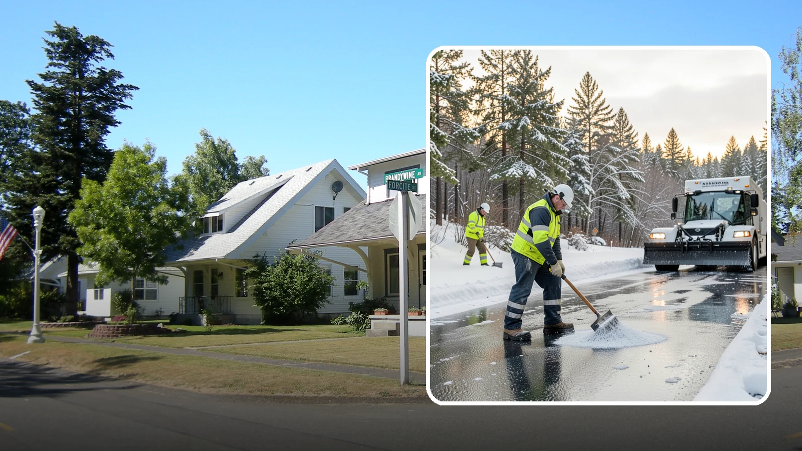 Bank Deicing in DuPont, Pierce County, WA - Deicing for banks and credit unions, keeping entrances, ATM approaches, and drive-through lanes safe for customers during a...