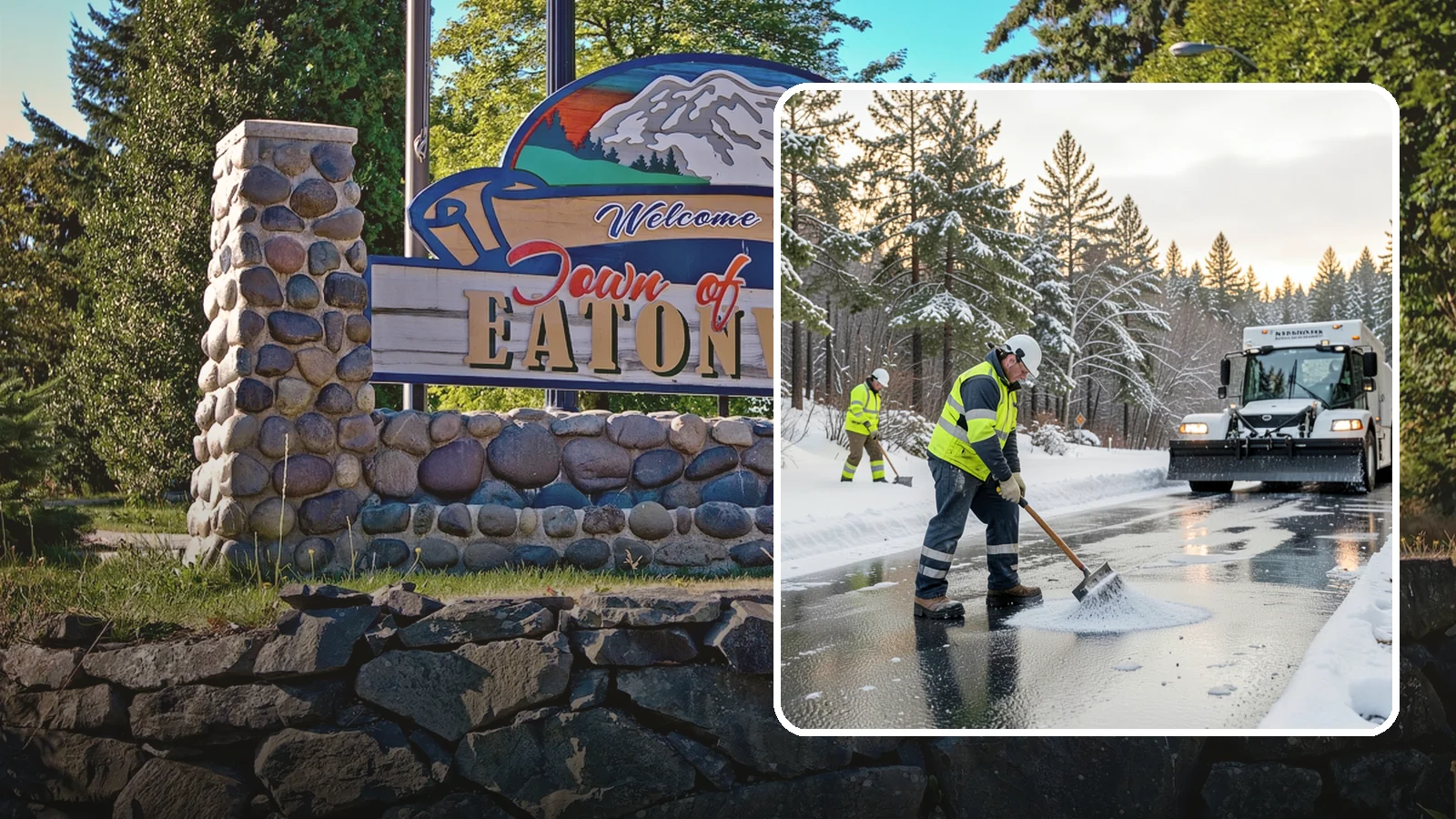 Bank Deicing in Eatonville, Pierce County, WA - Deicing for banks and credit unions, keeping entrances, ATM approaches, and drive-through lanes safe for customers during a...
