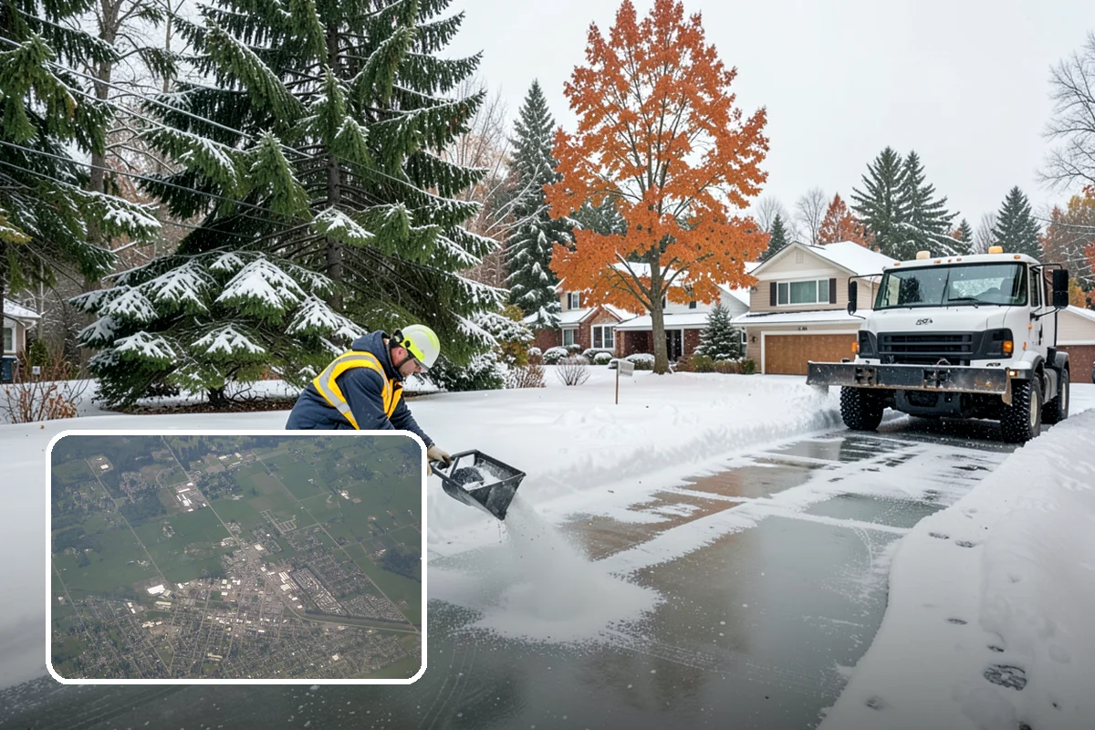 Bank Deicing in Enumclaw, King County, WA - Keeps customers safe at entrances and walk-up ATMs
