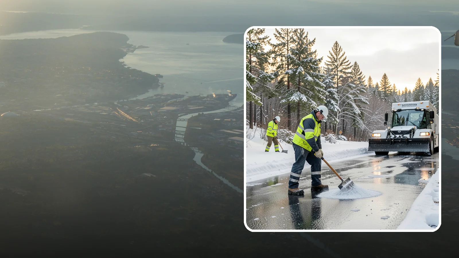 Bank Deicing in Fife, Pierce County, WA - Deicing for banks and credit unions, keeping entrances, ATM approaches, and drive-through lanes safe for customers during a...