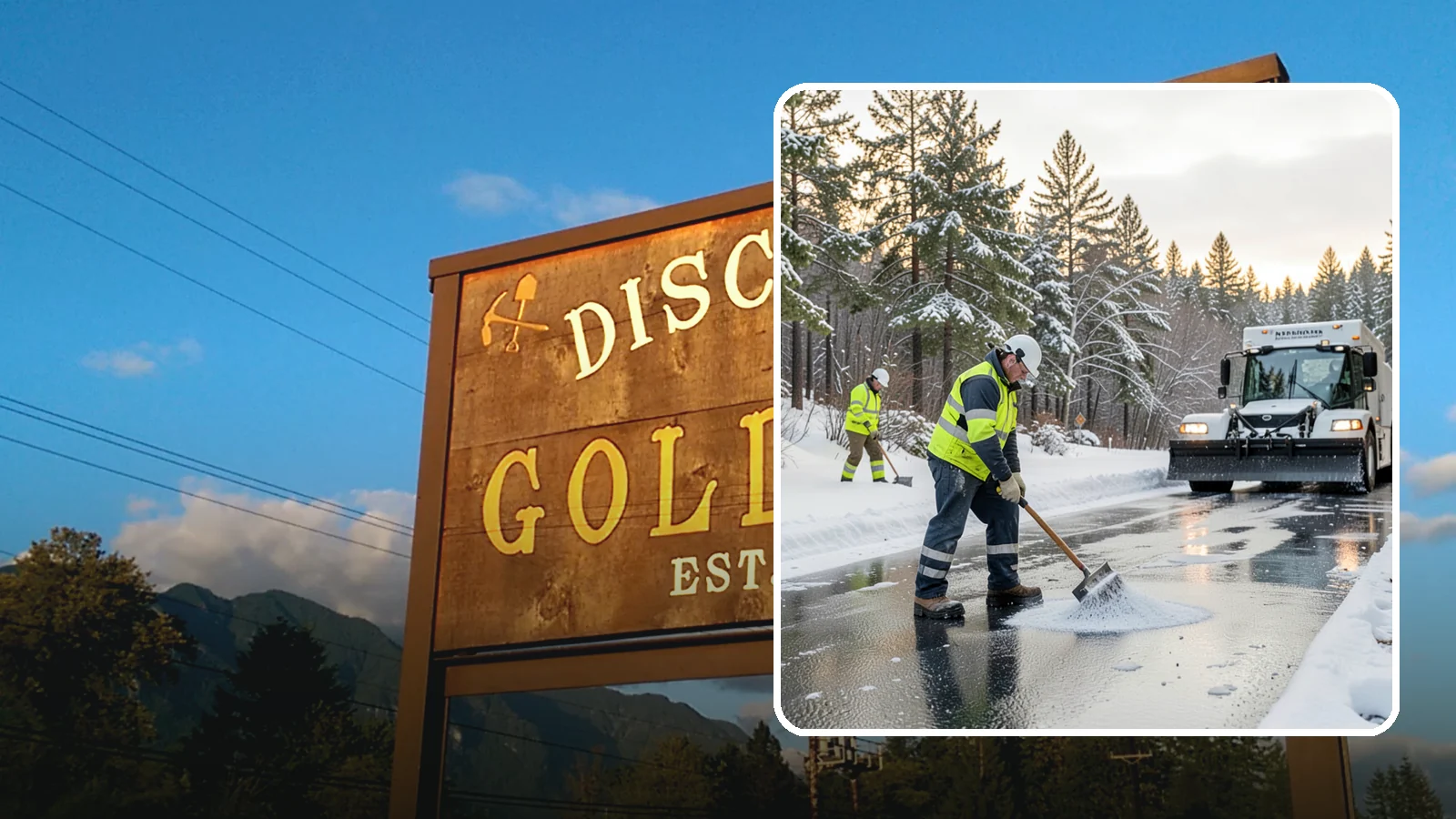 Bank Deicing in Gold Bar, Snohomish County, WA - Deicing for banks and credit unions, keeping entrances, ATM approaches, and drive-through lanes safe for customers during a...