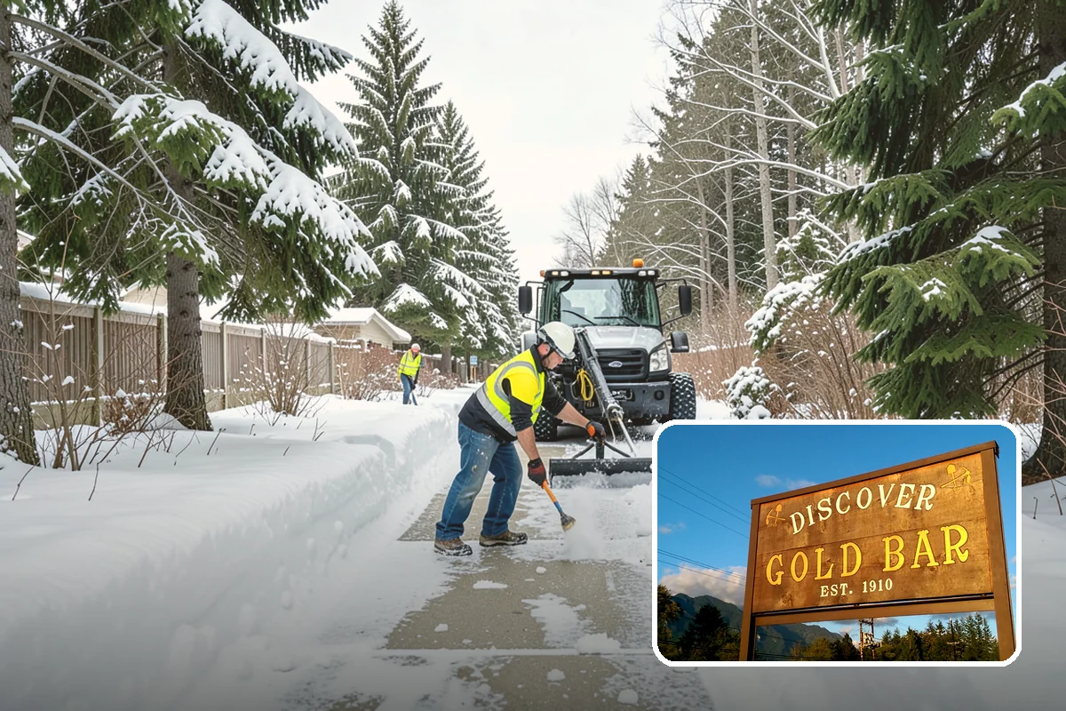 Bank Deicing in Gold Bar, Snohomish County, WA - Keeps customers safe at entrances and walk-up ATMs