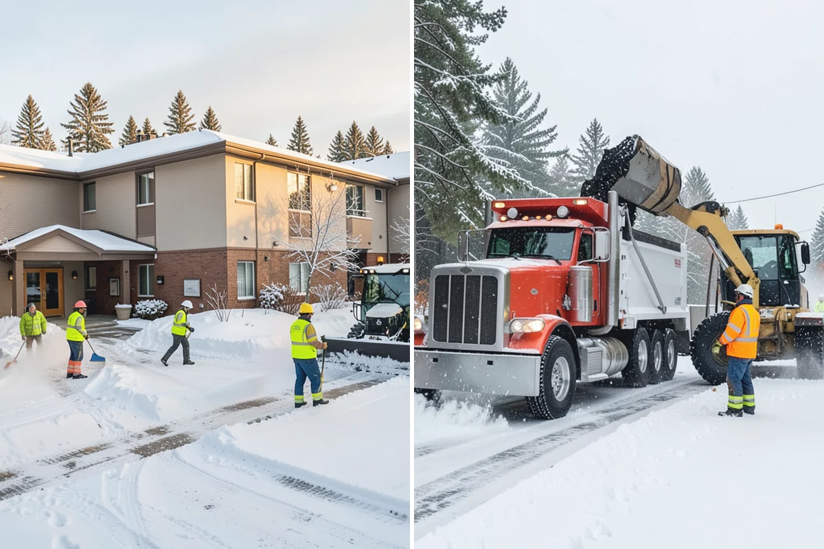 Bank Deicing in Gold Bar, Snohomish County, WA - Map the entrance, ATM apron, and drive-through lanes