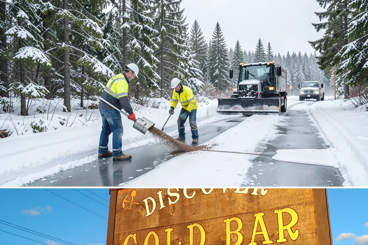 Bank Deicing in Gold Bar, Snohomish County, WA - Coverage runs through winter, with pre-open readiness on the freezing-rain mornings that glaze exposed ATM and drive-through...