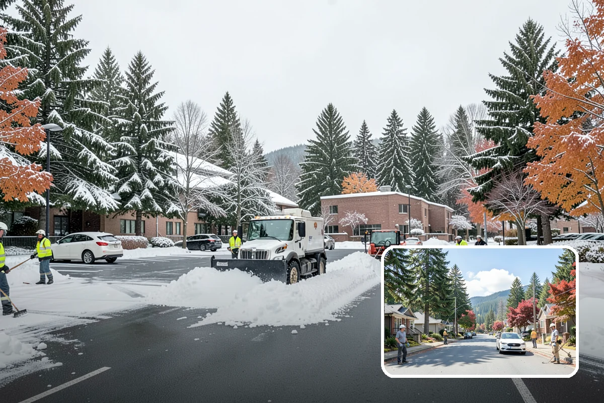 Bank Deicing in Hunts Point, King County, WA - Keeps customers safe at entrances and walk-up ATMs