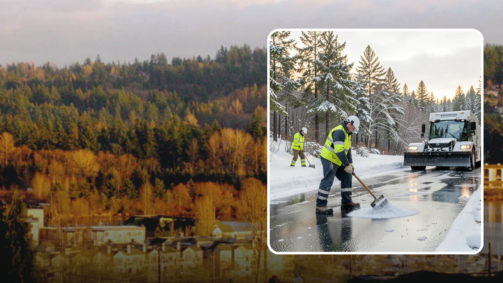 Bank Deicing in Kenmore, King County, WA - Deicing for banks and credit unions, keeping entrances, ATM approaches, and drive-through lanes safe for customers during a...