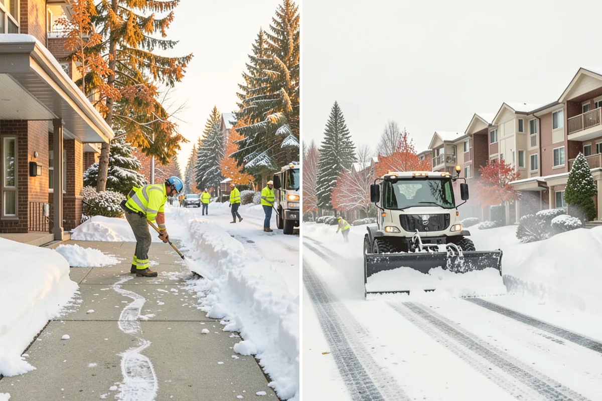 Bank Deicing in Kirkland, King County, WA - Map the entrance, ATM apron, and drive-through lanes
