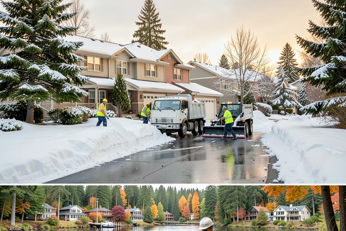 Bank Deicing in La Conner, Skagit County, WA - Coverage runs through winter, with pre-open readiness on the freezing-rain mornings that glaze exposed ATM and drive-through...