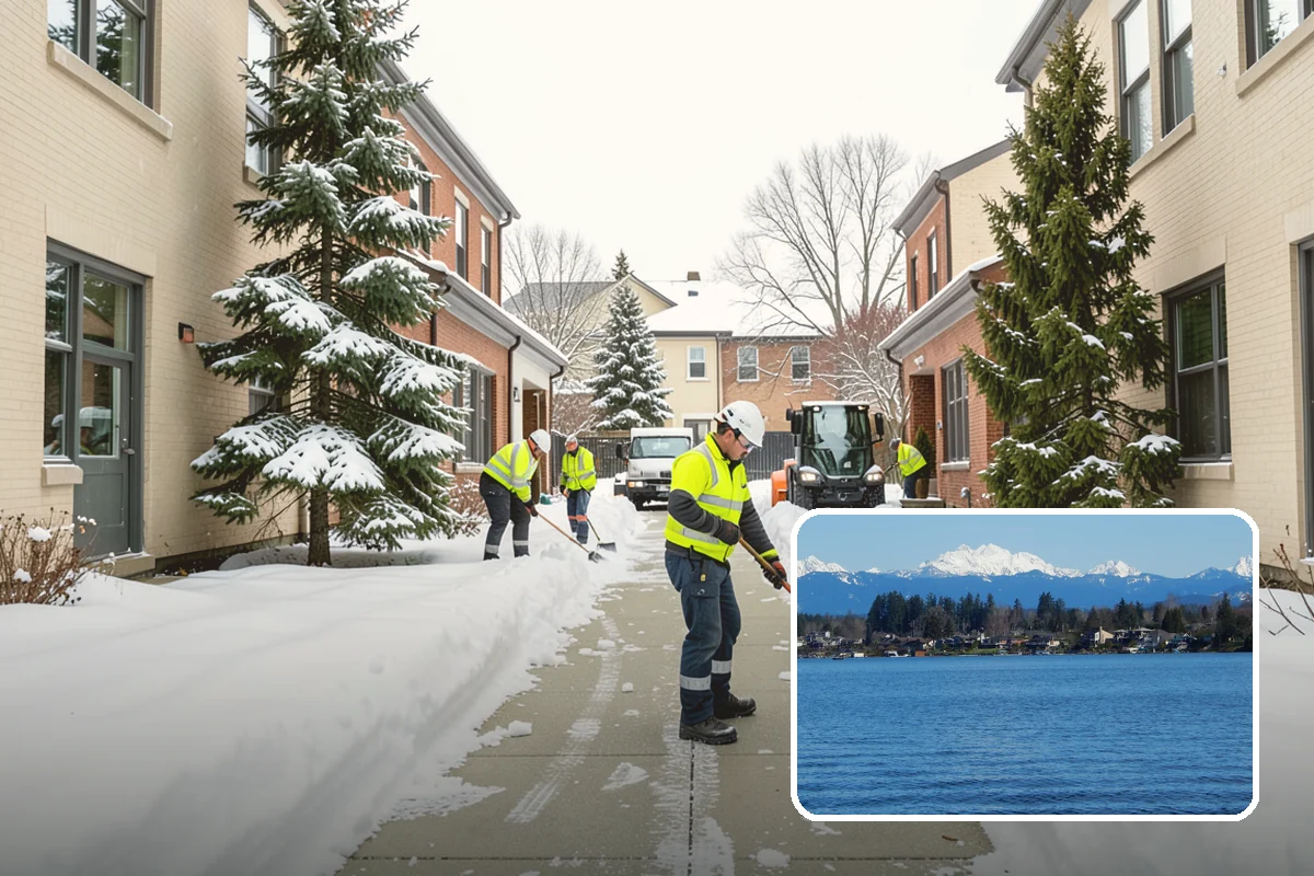 Bank Deicing in Lake Stevens, Snohomish County, WA - Keeps customers safe at entrances and walk-up ATMs