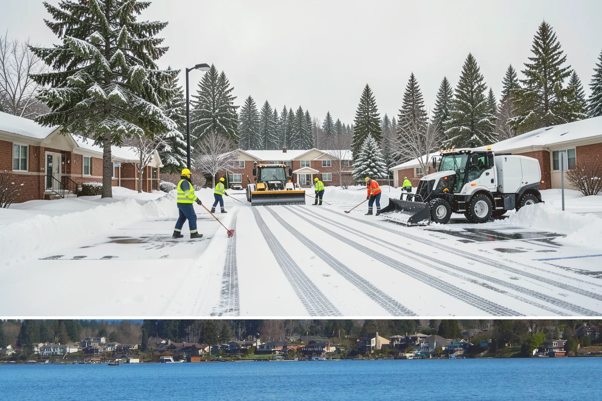Bank Deicing in Lake Stevens, Snohomish County, WA - Coverage runs through winter, with pre-open readiness on the freezing-rain mornings that glaze exposed ATM and drive-through...