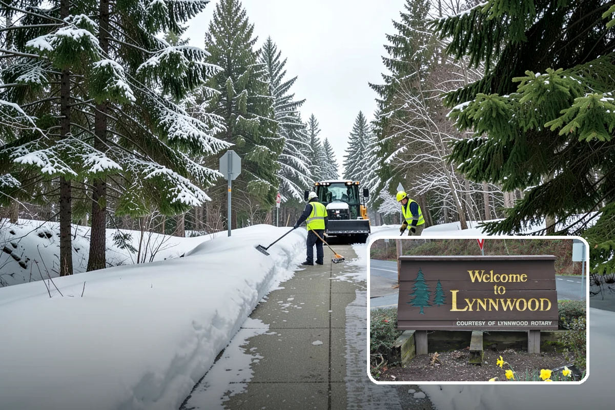 Bank Deicing in Lynnwood, Snohomish County, WA - Keeps customers safe at entrances and walk-up ATMs