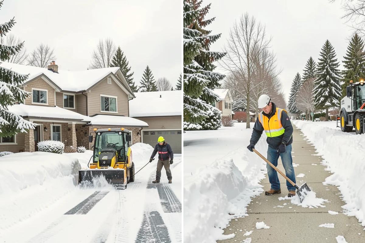 Bank Deicing in Lynnwood, Snohomish County, WA - Map the entrance, ATM apron, and drive-through lanes