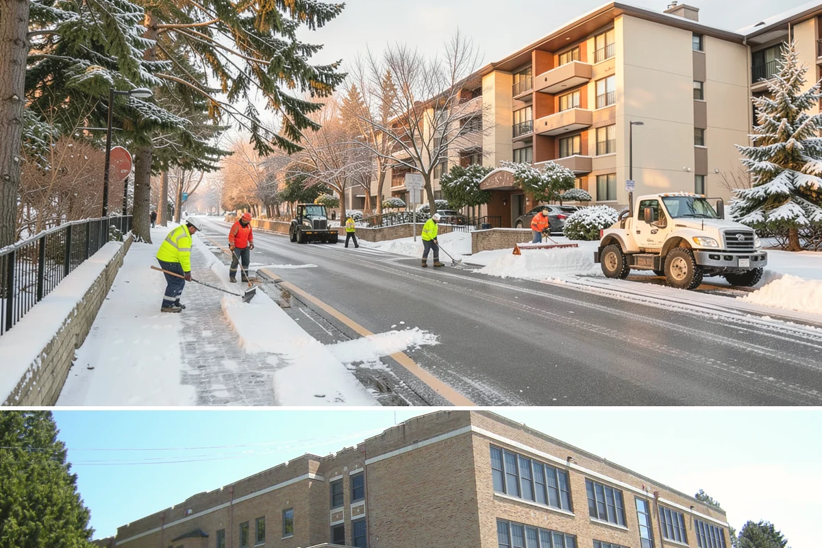 Bank Deicing in Maple Valley, King County, WA - Coverage runs through winter, with pre-open readiness on the freezing-rain mornings that glaze exposed ATM and drive-through...