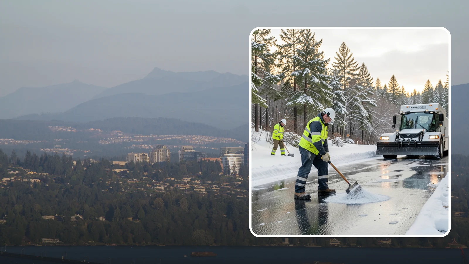Bank Deicing in Medina, King County, WA - Deicing for banks and credit unions, keeping entrances, ATM approaches, and drive-through lanes safe for customers during a...