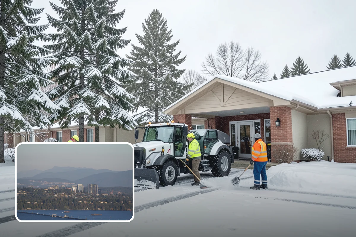 Bank Deicing in Medina, King County, WA - Keeps customers safe at entrances and walk-up ATMs