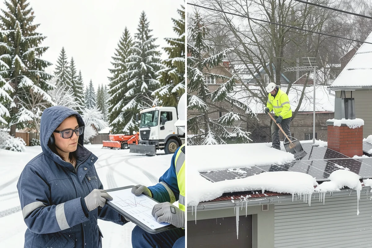 Bank Deicing in Mercer Island, King County, WA - Map the entrance, ATM apron, and drive-through lanes