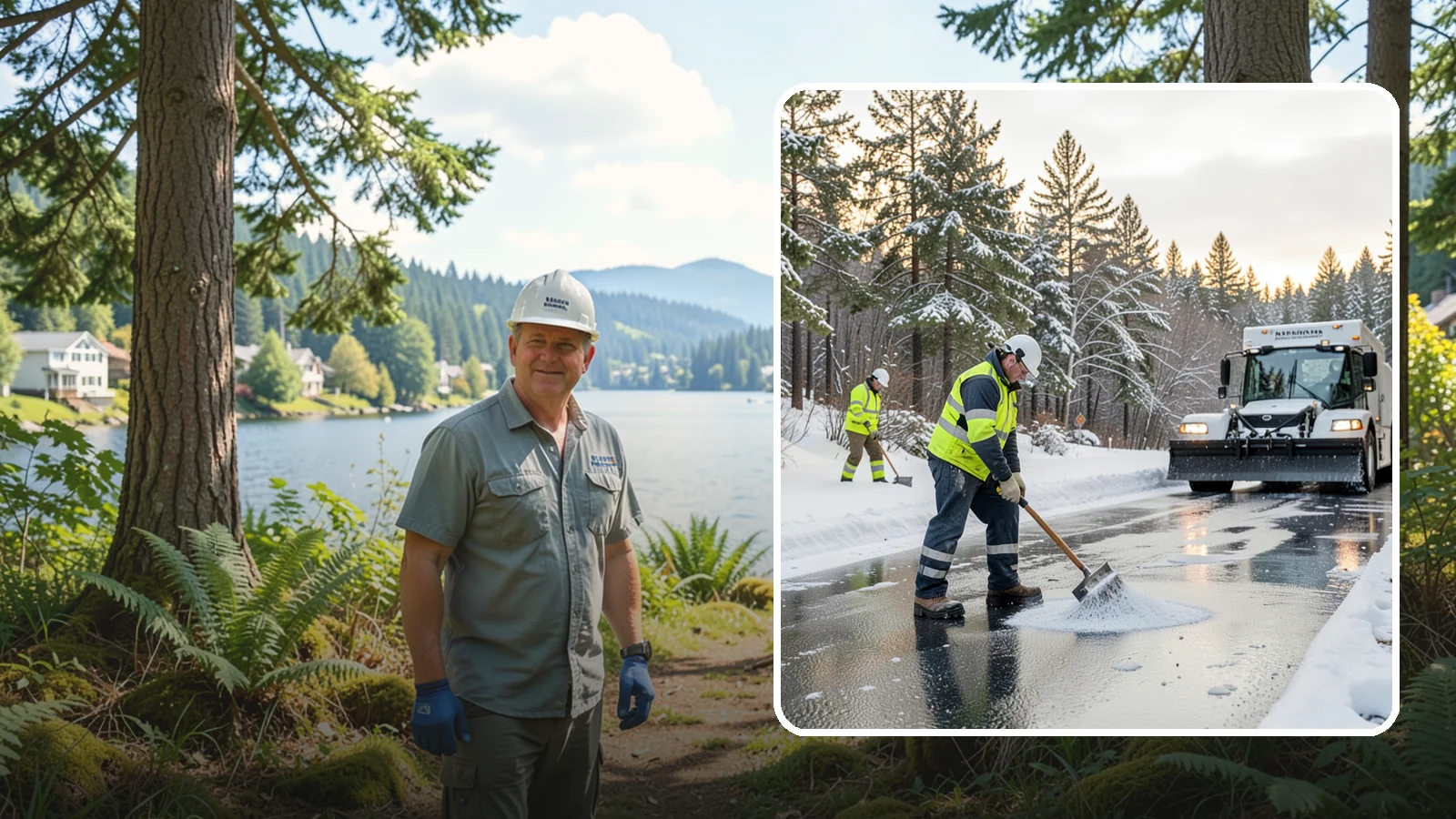 Bank Deicing in Milton, King County, WA - Deicing for banks and credit unions, keeping entrances, ATM approaches, and drive-through lanes safe for customers during a...