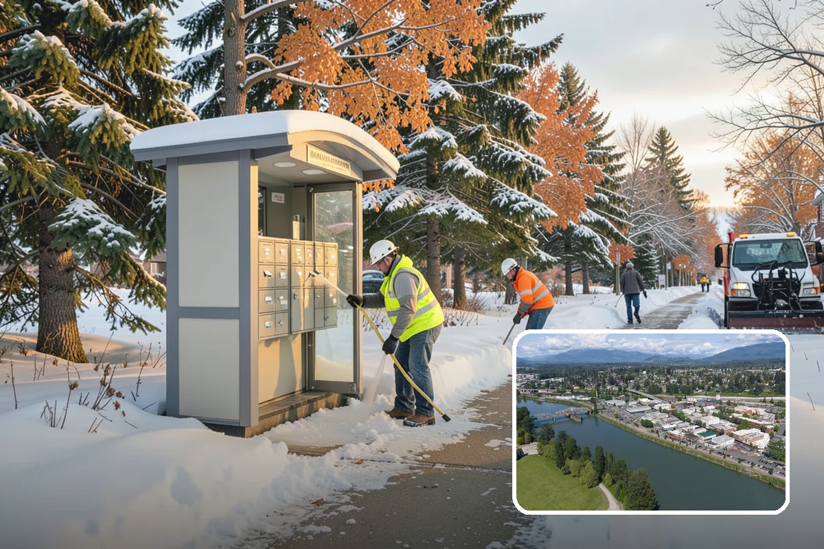 Bank Deicing in Mount Vernon, Skagit County, WA - Keeps customers safe at entrances and walk-up ATMs