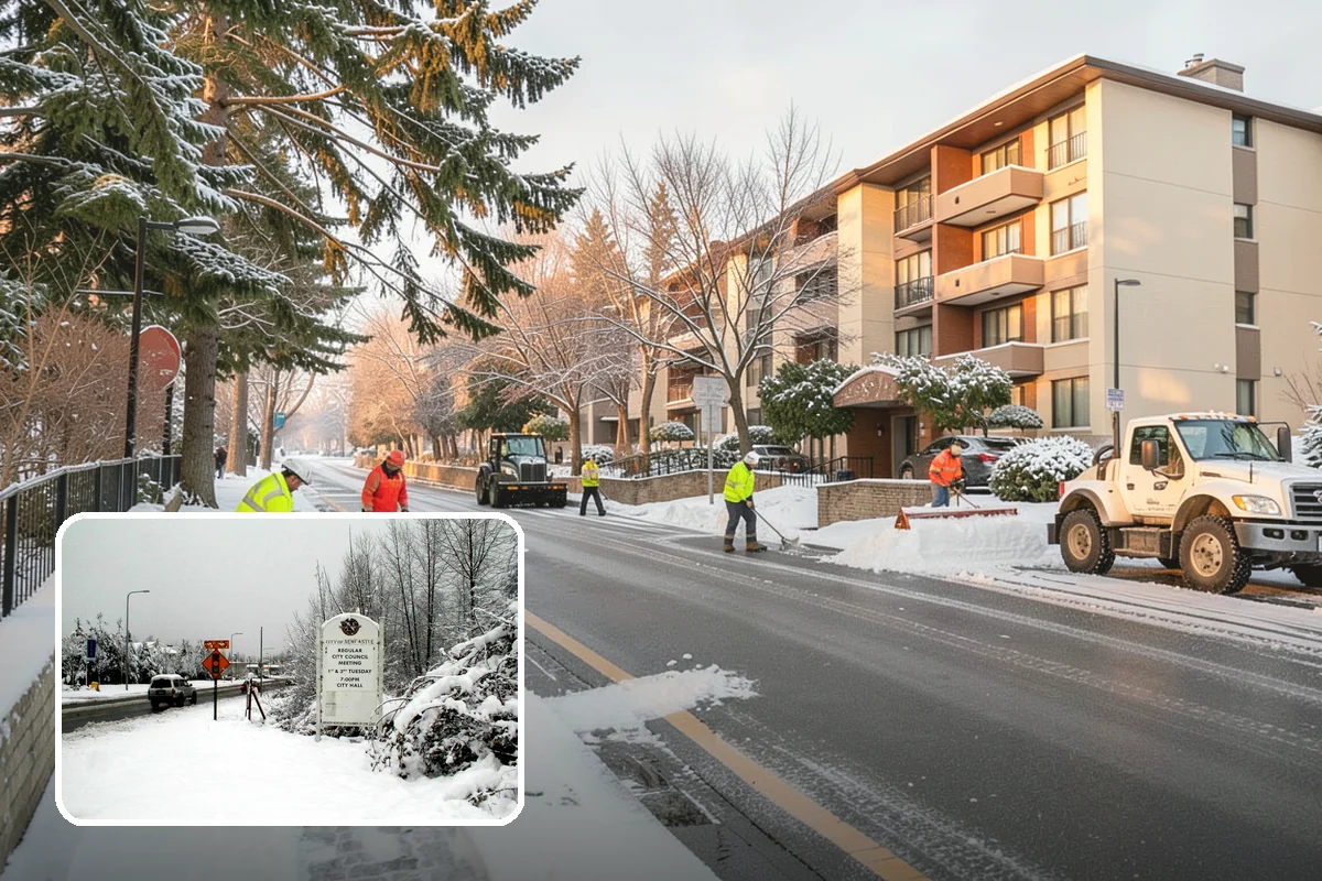 Bank Deicing in Newcastle, King County, WA - Keeps customers safe at entrances and walk-up ATMs