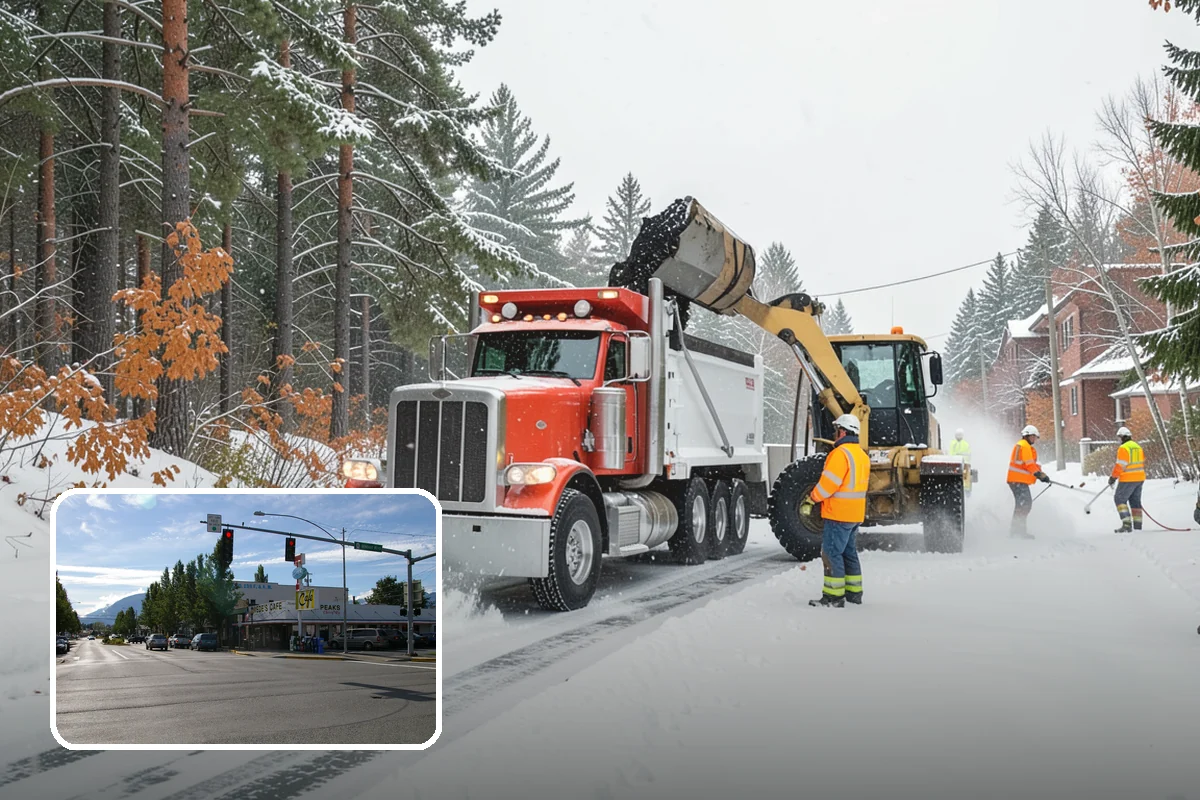 Bank Deicing in North Bend, King County, WA - Keeps customers safe at entrances and walk-up ATMs