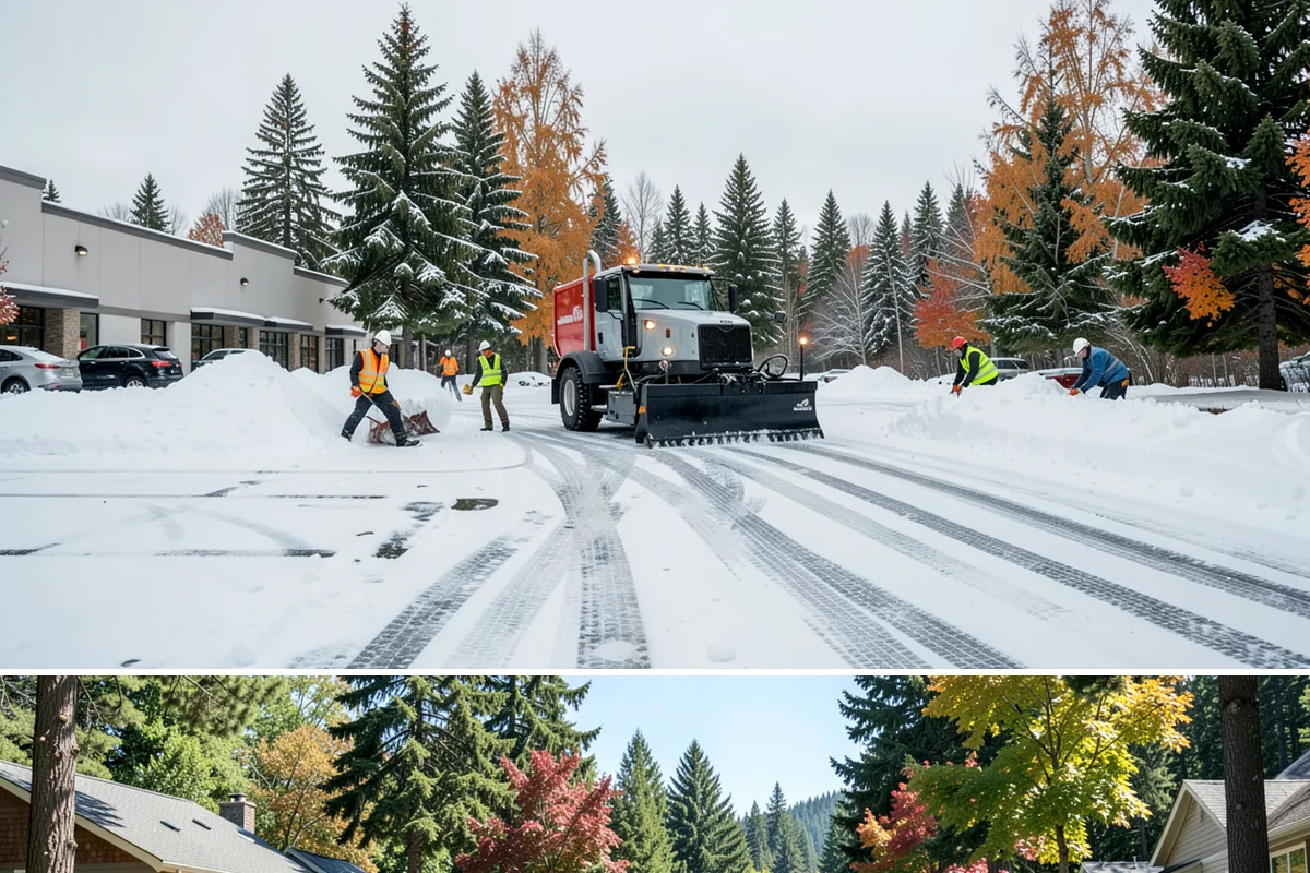 Bank Deicing in Orting, Pierce County, WA - Coverage runs through winter, with pre-open readiness on the freezing-rain mornings that glaze exposed ATM and drive-through...