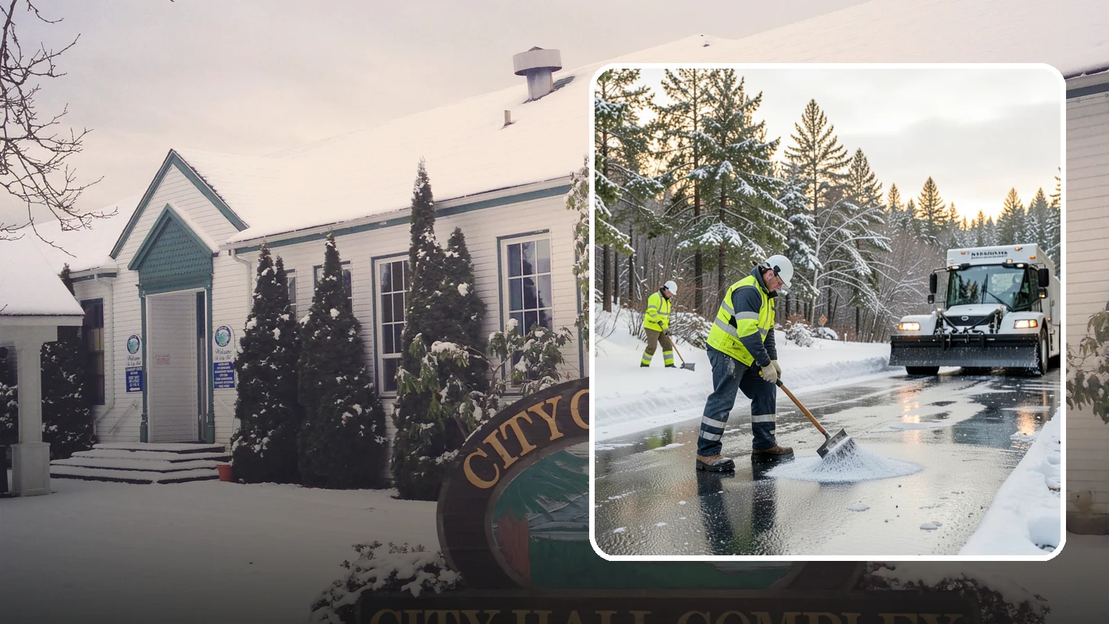 Bank Deicing in Pacific, King County, WA - Deicing for banks and credit unions, keeping entrances, ATM approaches, and drive-through lanes safe for customers during a...