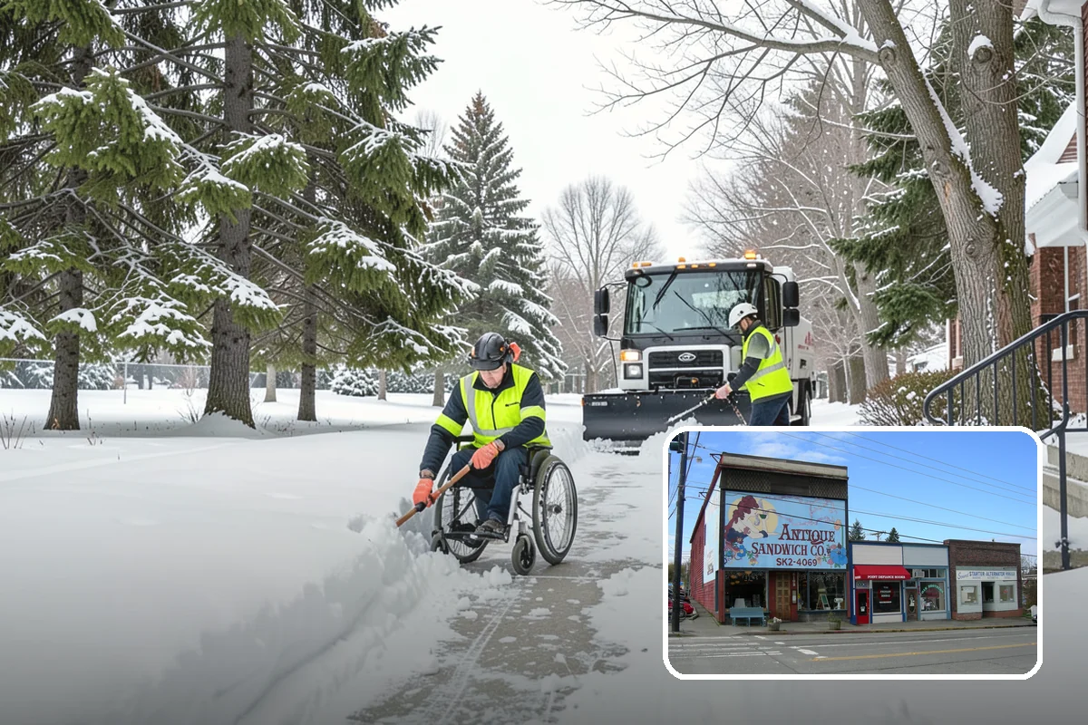 Bank Deicing in Ruston, Pierce County, WA - Keeps customers safe at entrances and walk-up ATMs
