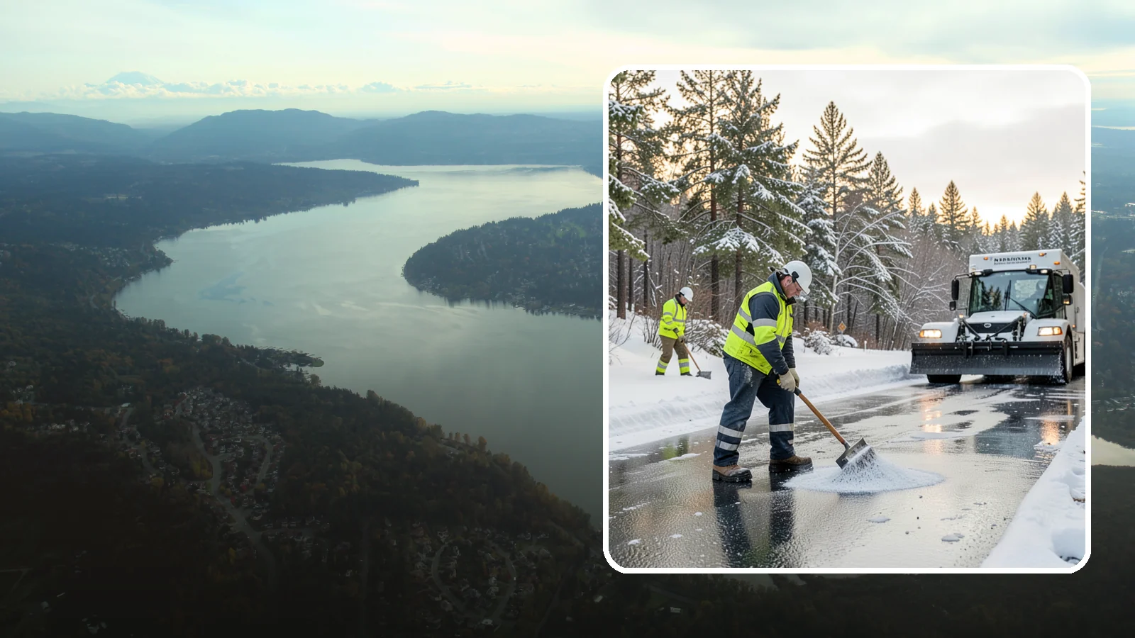 Bank Deicing in Sammamish, King County, WA - Deicing for banks and credit unions, keeping entrances, ATM approaches, and drive-through lanes safe for customers during a...