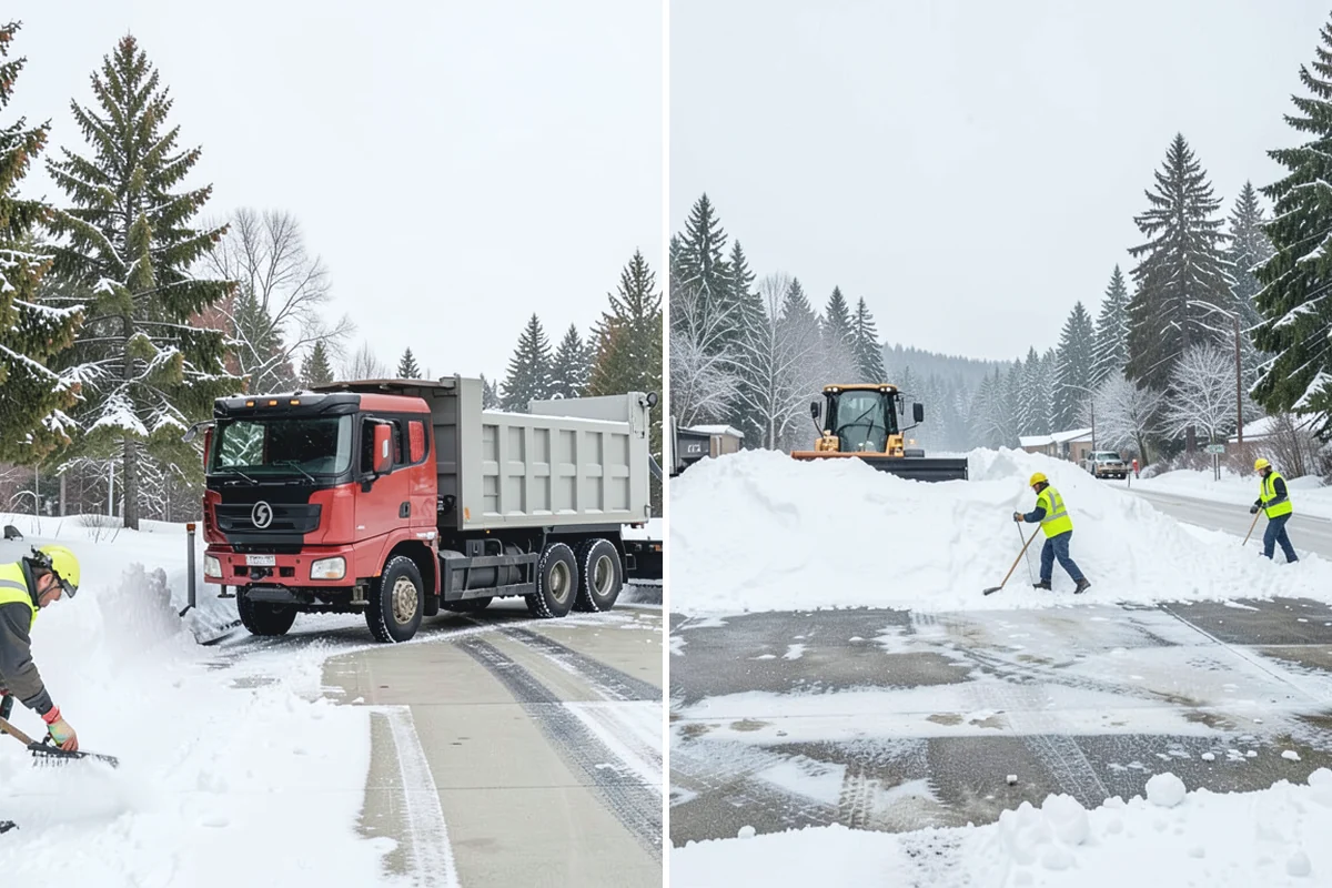 Bank Deicing in Skykomish, King County, WA - Map the entrance, ATM apron, and drive-through lanes