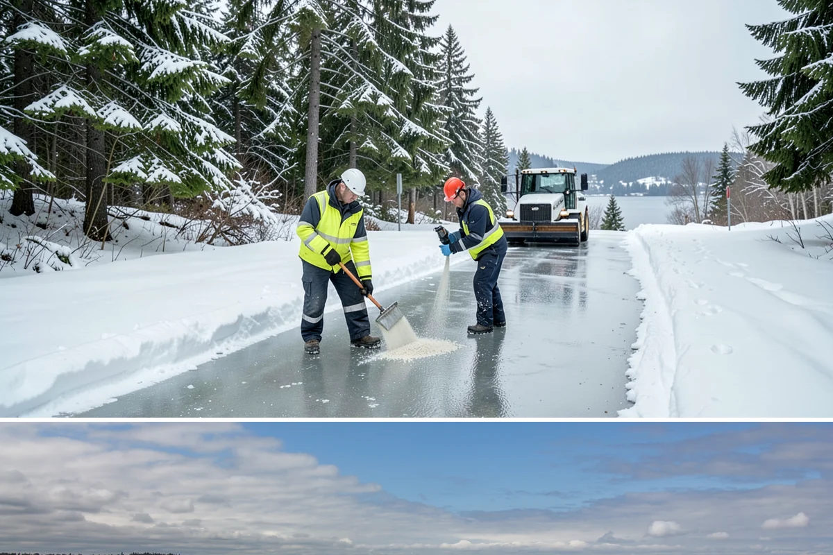 Bank Deicing in University Place, Pierce County, WA - Coverage runs through winter, with pre-open readiness on the freezing-rain mornings that glaze exposed ATM and drive-through...