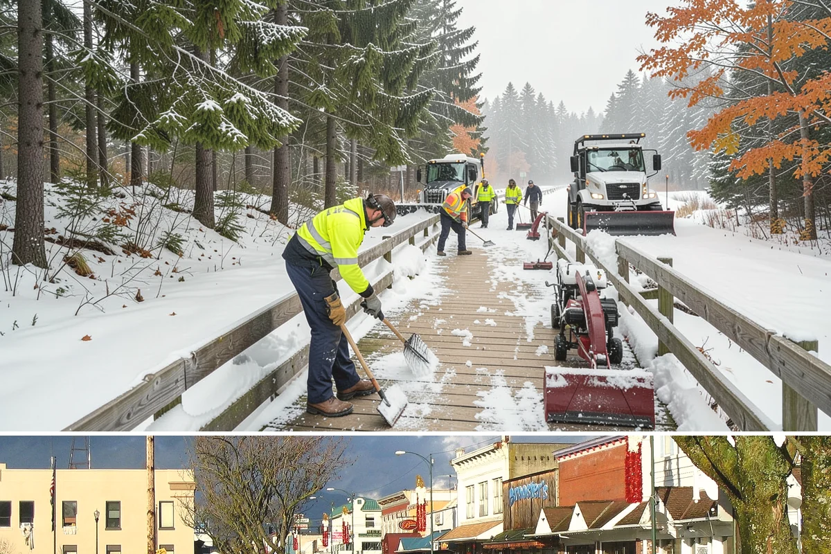 Bank Parking Lot Snow Removal in Arlington, Snohomish County, WA - Bank lots across Western Washington need the most winter attention from December through February, when morning freezes meet...