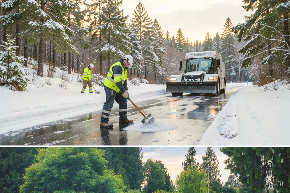 Bank Parking Lot Snow Removal in Bonney Lake, Pierce County, WA - Bank lots across Western Washington need the most winter attention from December through February, when morning freezes meet...