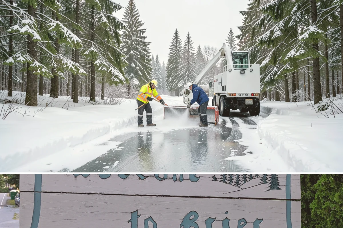 Bank Parking Lot Snow Removal in Brier, Snohomish County, WA - Bank lots across Western Washington need the most winter attention from December through February, when morning freezes meet...