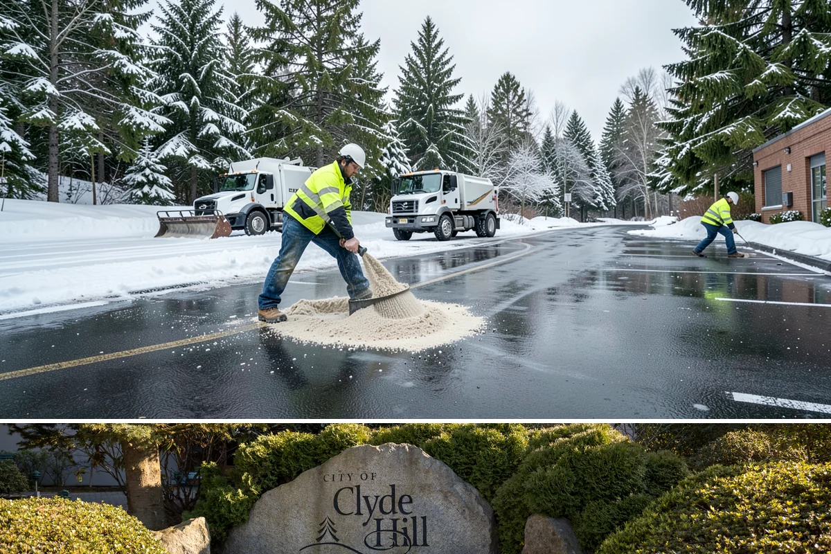 Bank Parking Lot Snow Removal in Clyde Hill, King County, WA - Bank lots across Western Washington need the most winter attention from December through February, when morning freezes meet...