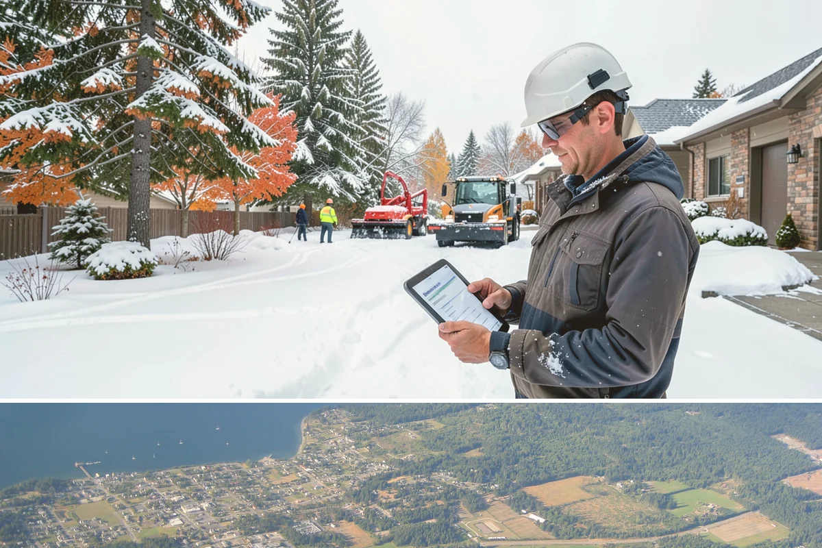 Bank Parking Lot Snow Removal in Coupeville, Island County, WA - Bank lots across Western Washington need the most winter attention from December through February, when morning freezes meet...