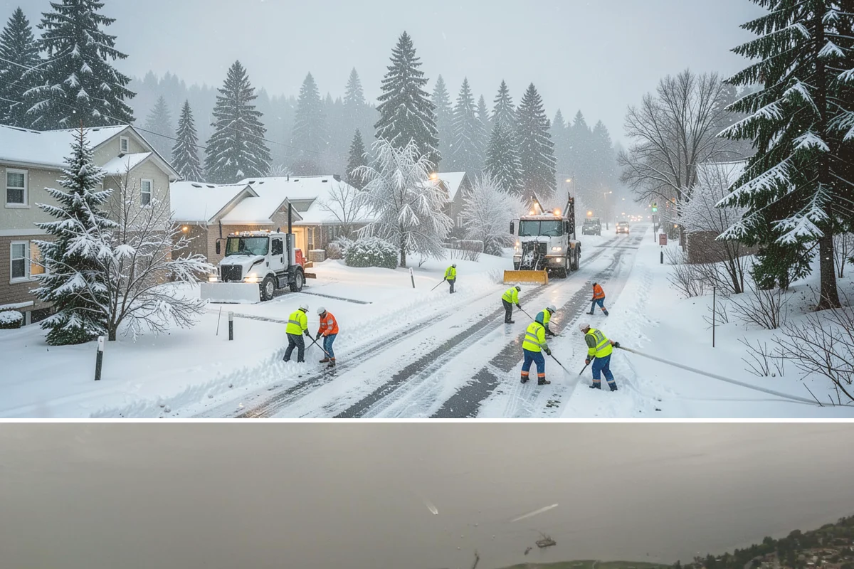 Bank Parking Lot Snow Removal in Des Moines, King County, WA - Bank lots across Western Washington need the most winter attention from December through February, when morning freezes meet...