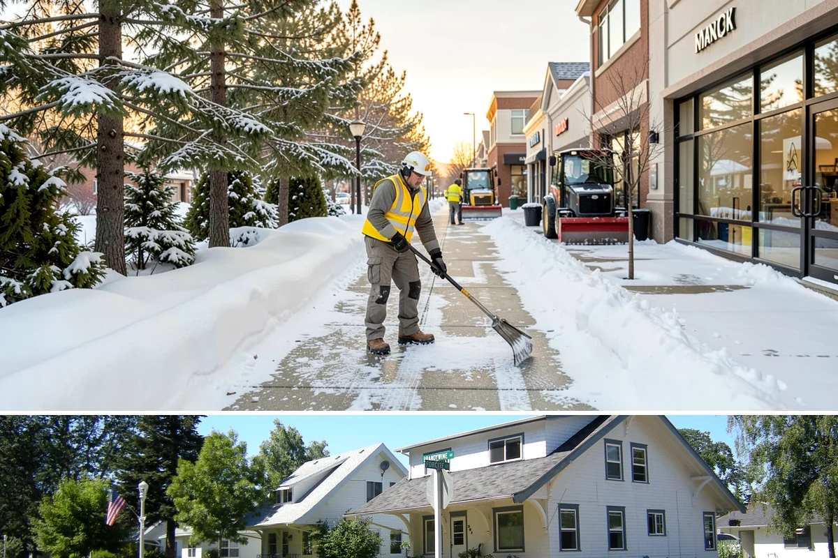 Bank Parking Lot Snow Removal in DuPont, Pierce County, WA - Bank lots across Western Washington need the most winter attention from December through February, when morning freezes meet...