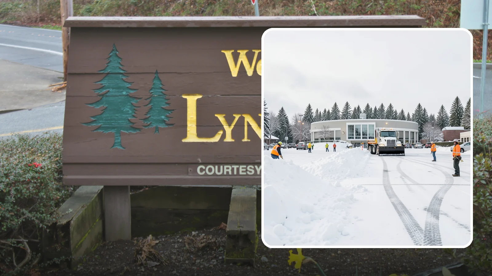 Bank Parking Lot Snow Removal in Lynnwood, Snohomish County, WA - We clear bank lots, drive-throughs, and ATM lanes so Western Washington customers bank safely all winter.