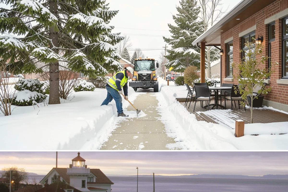 Bank Parking Lot Snow Removal in Mukilteo, Snohomish County, WA - Bank lots across Western Washington need the most winter attention from December through February, when morning freezes meet...