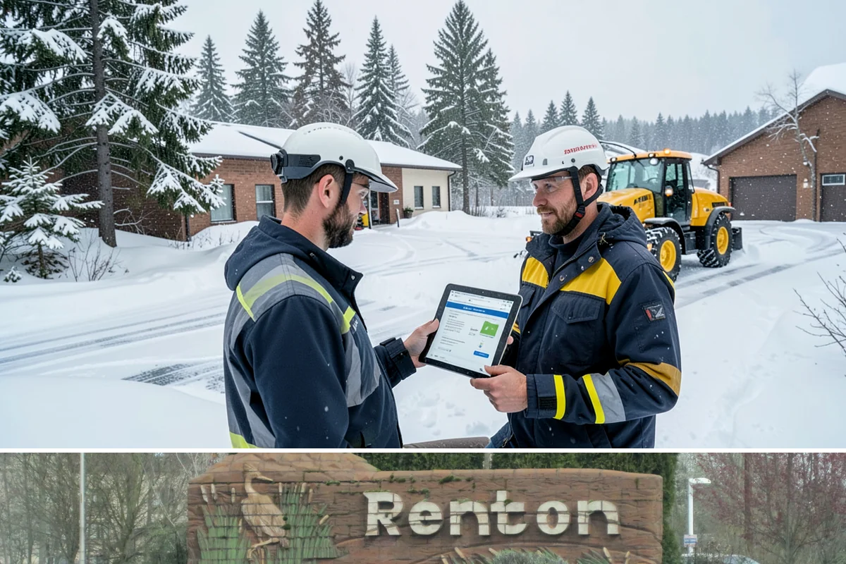 Bank Parking Lot Snow Removal in Renton, King County, WA - Bank lots across Western Washington need the most winter attention from December through February, when morning freezes meet...