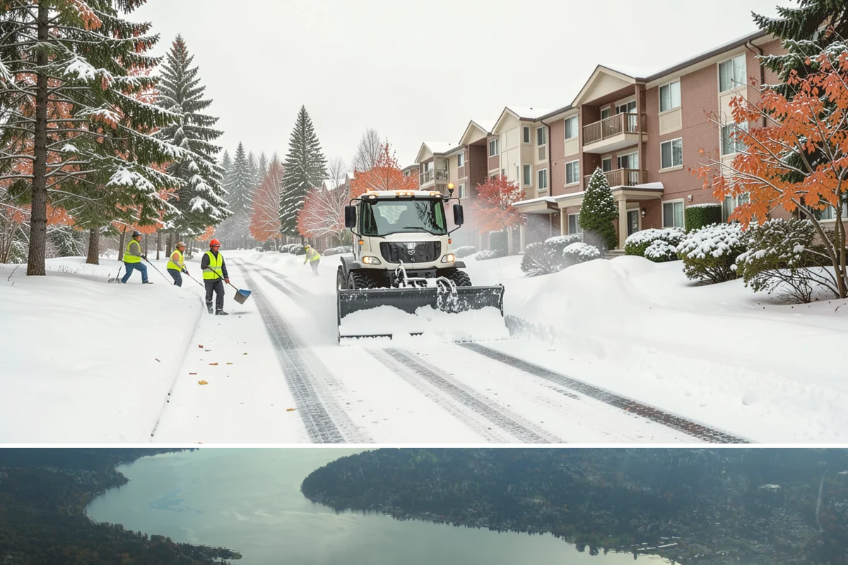Bank Parking Lot Snow Removal in Sammamish, King County, WA - Bank lots across Western Washington need the most winter attention from December through February, when morning freezes meet...