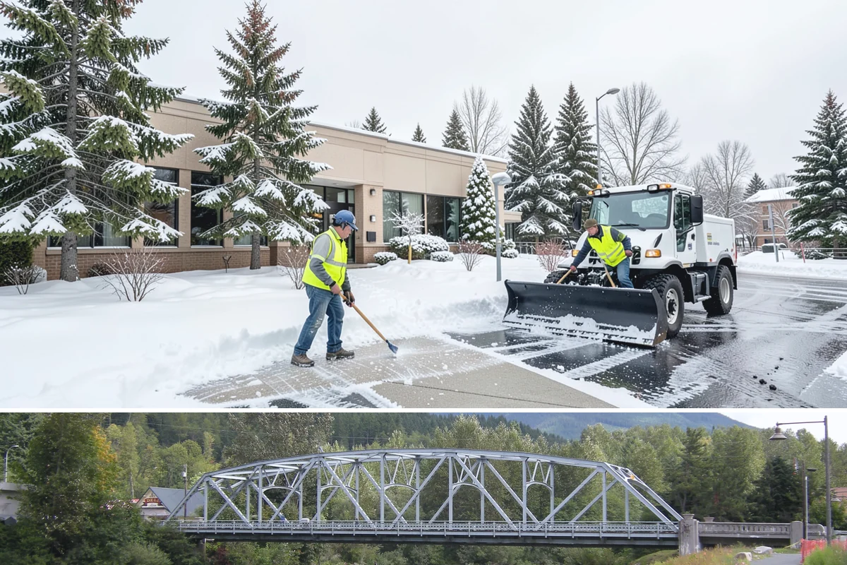 Bank Parking Lot Snow Removal in Skykomish, King County, WA - Bank lots across Western Washington need the most winter attention from December through February, when morning freezes meet...